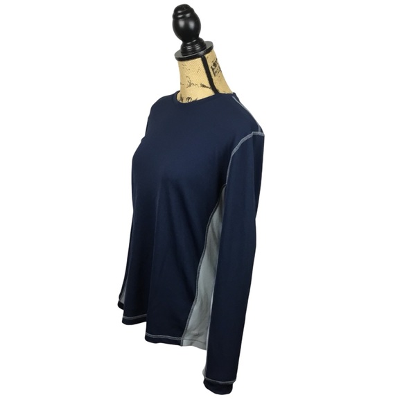 ALO CoolFit Mens Large Shirt Navy - Picture 2 of 7